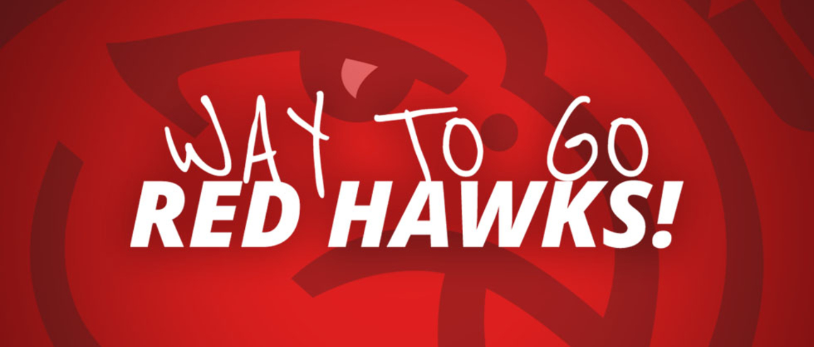 Way to go Red Hawks