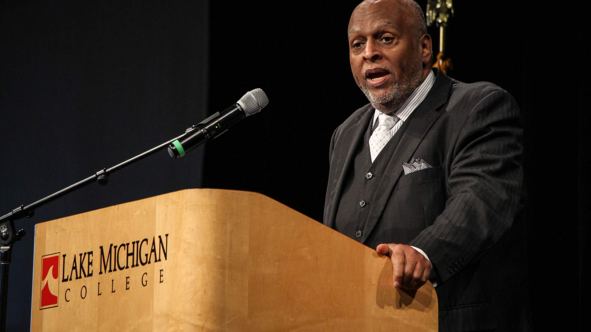 Speaker at LMC event