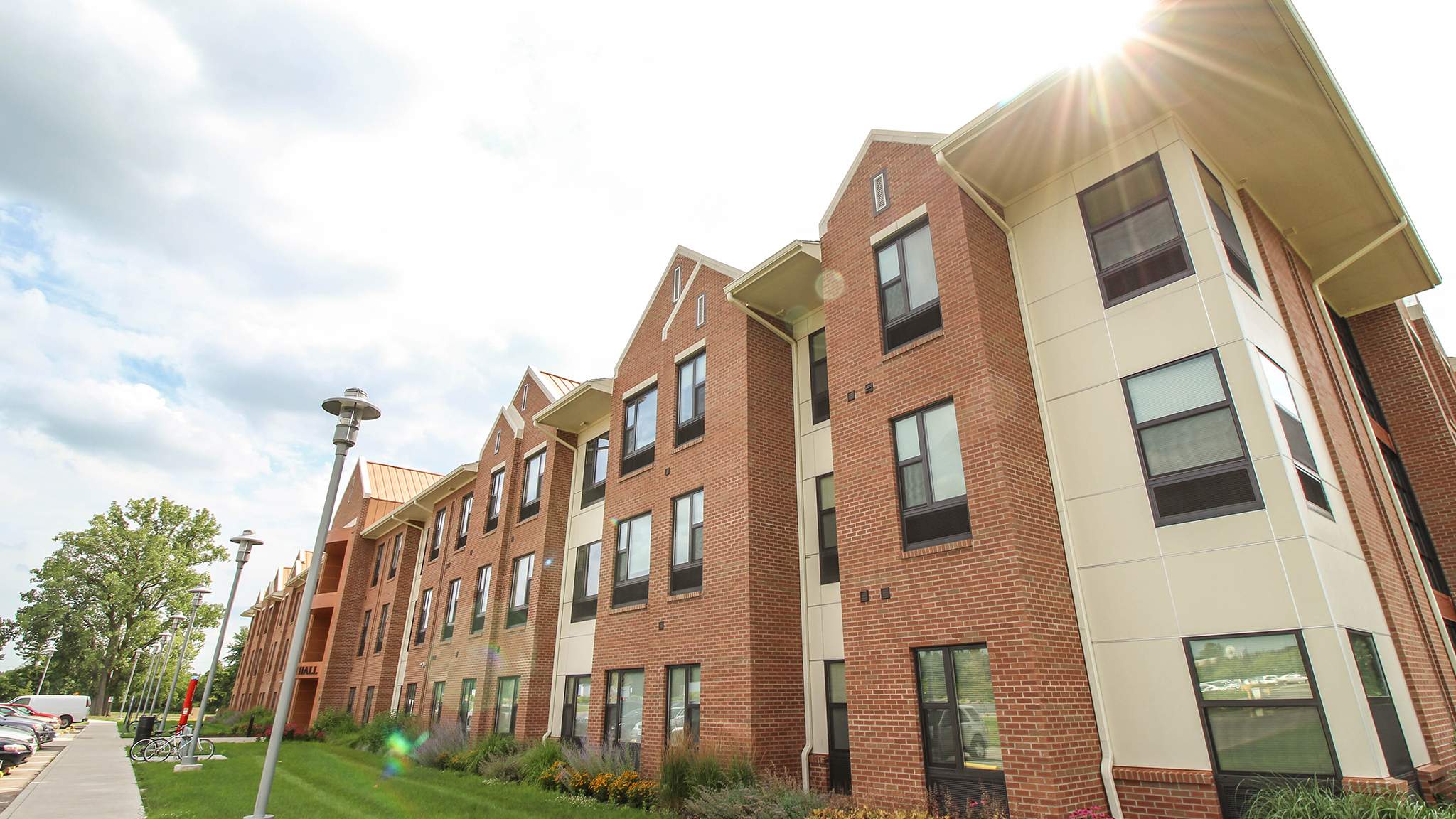 Beckwith hall in summer