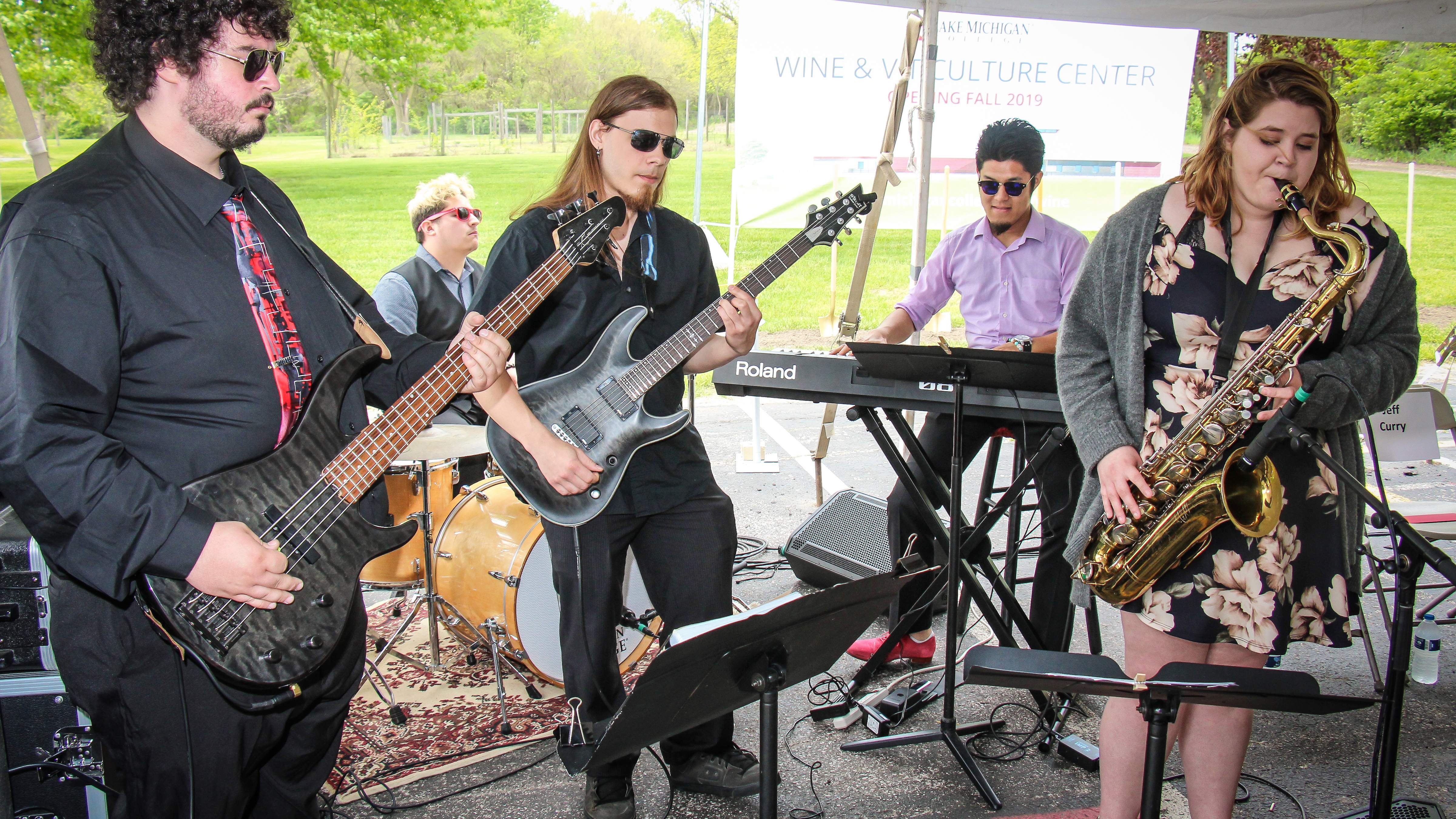 Groundbreaking event for the new Wine Education Center