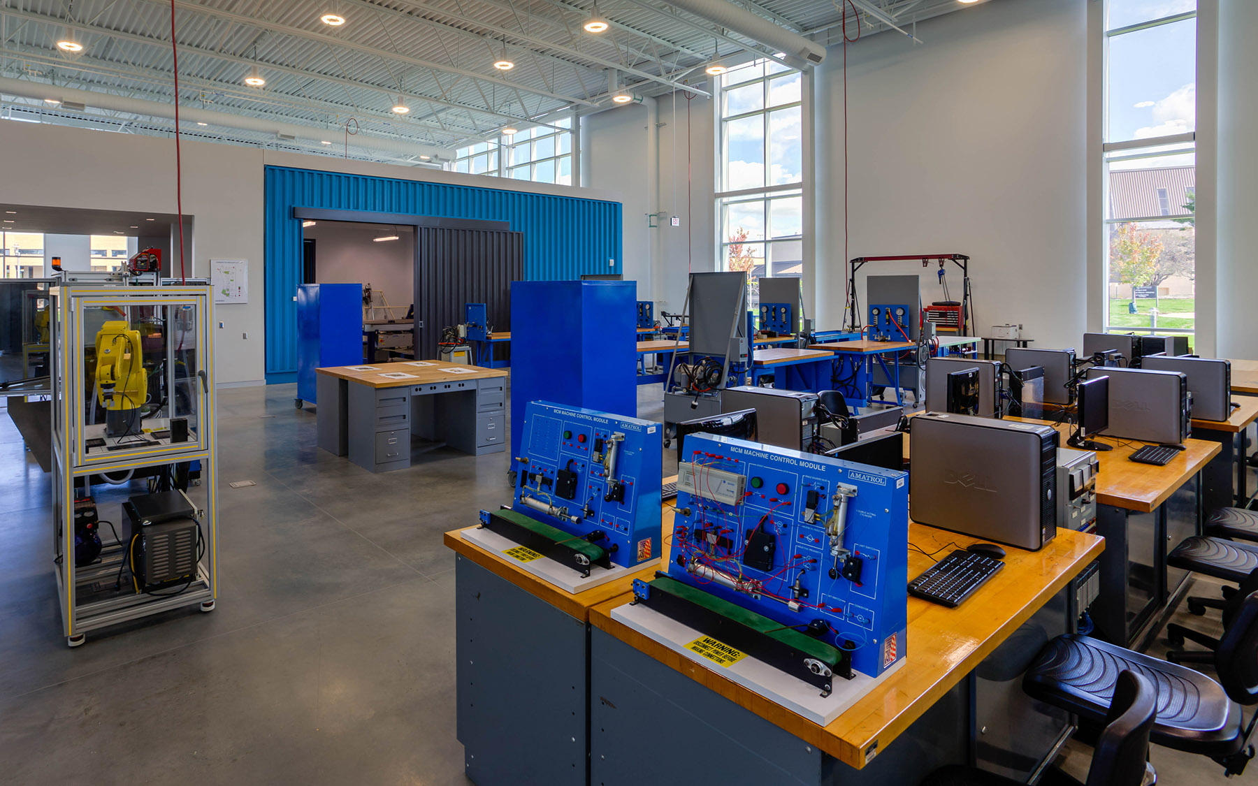 Lab in the Hanson Technology Center