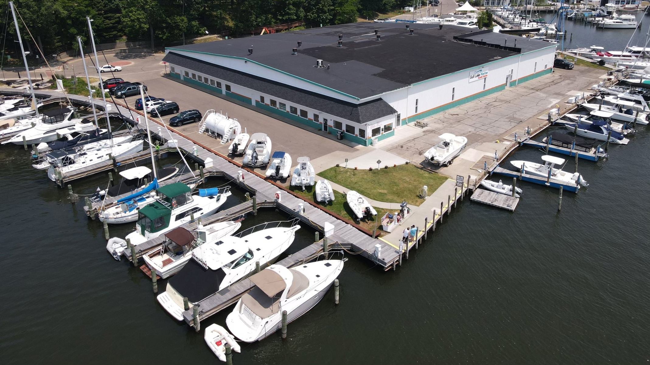 Image of marina in South Haven MI