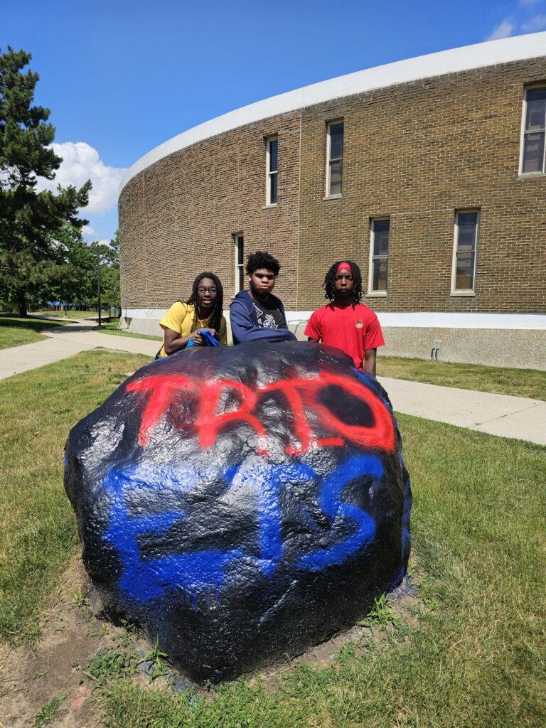 Upward Bound students