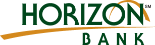 Horizon Bank logo.