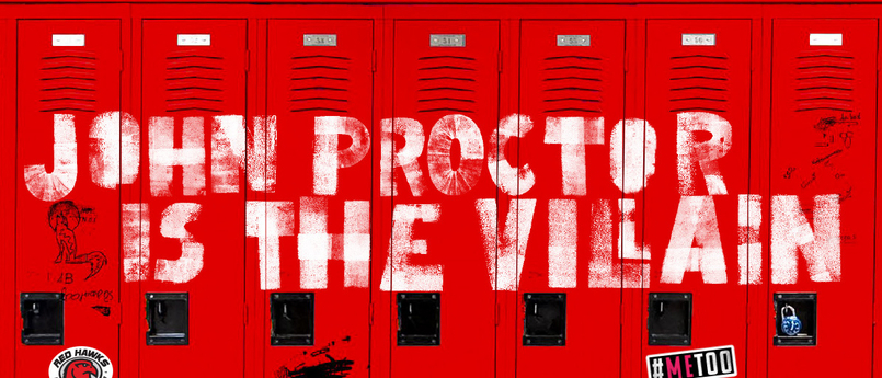 Graphic for play "John Proctor is the Villain"