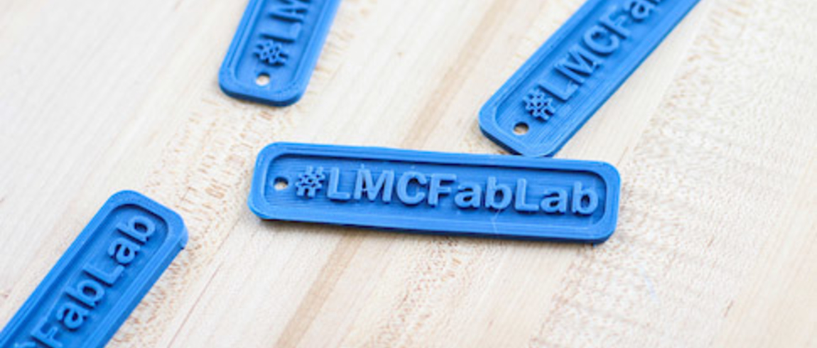 3D printed Fab Lab tags