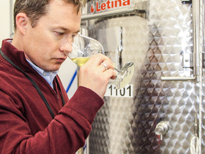 Wine program director Michael Moyer