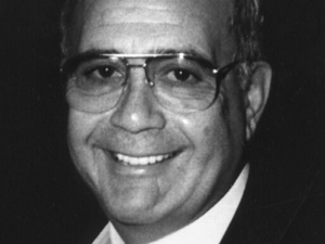 Black and white image of Sam Monte.