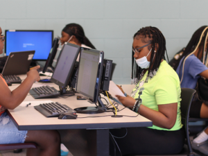 Upward Bound students