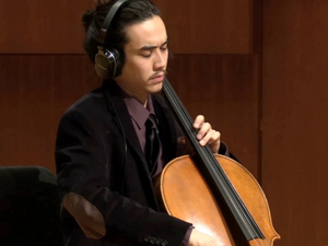 Cellist James Alexander