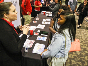 Kari Cheevers at College Night 2018
