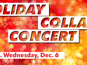 Holiday Collage Concert banner