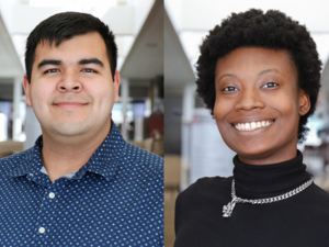 Commencement speakers: Ashley Ledin, Renato Recillas, Dajah Parker and Hailey Marbut