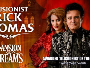Promotional flyer for Illusionist Rick Thomas